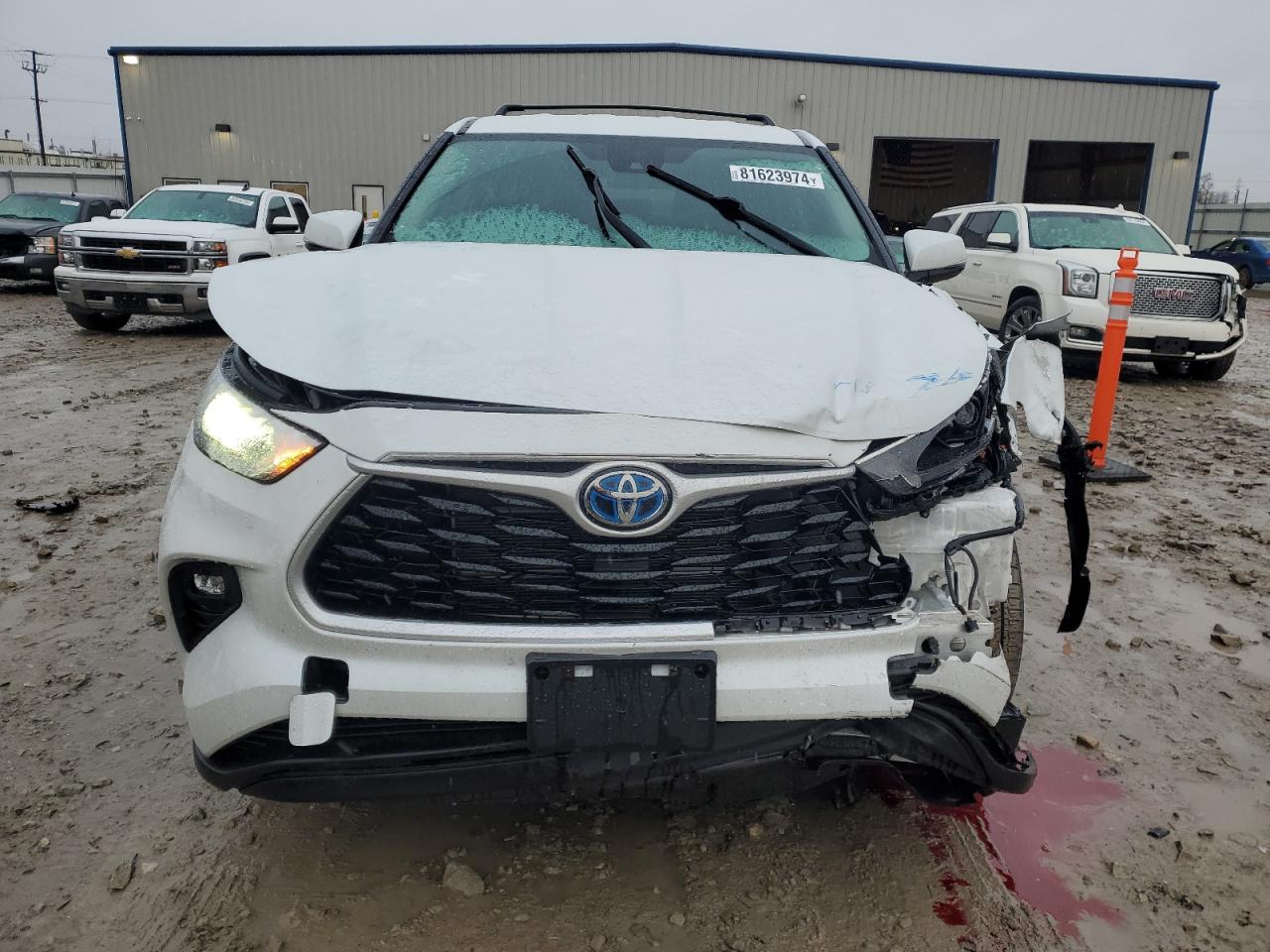 2022 TOYOTA HIGHLANDER HYBRID LE VIN:5TDBBRCH7NS560224