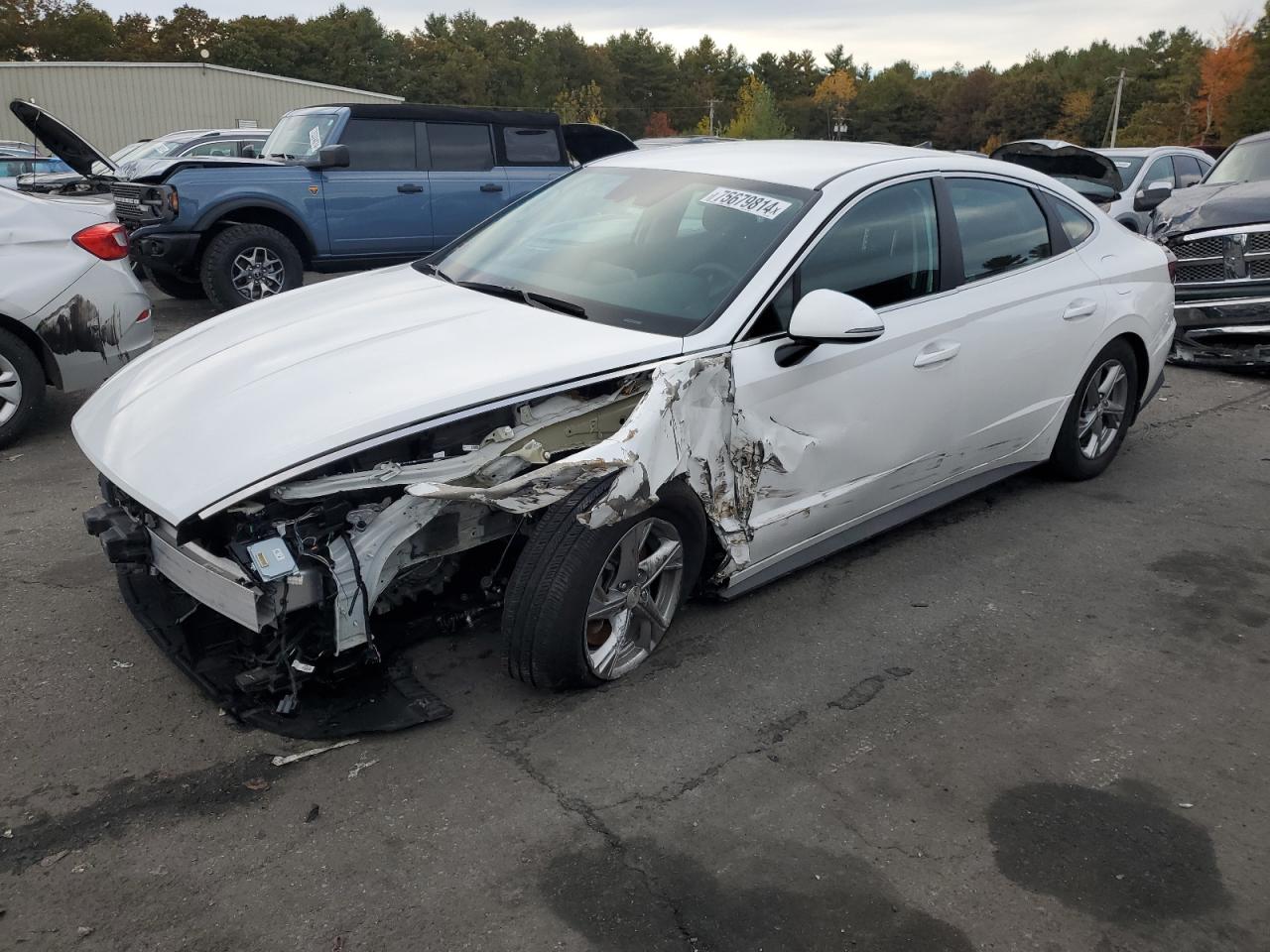 2022 HYUNDAI SONATA SE VIN:KMHL24JA8NA225141
