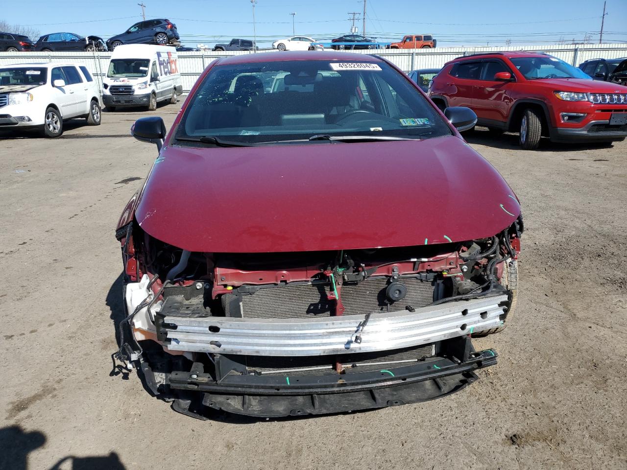 2022 TOYOTA COROLLA SE VIN:5YFS4MCE7NP104056
