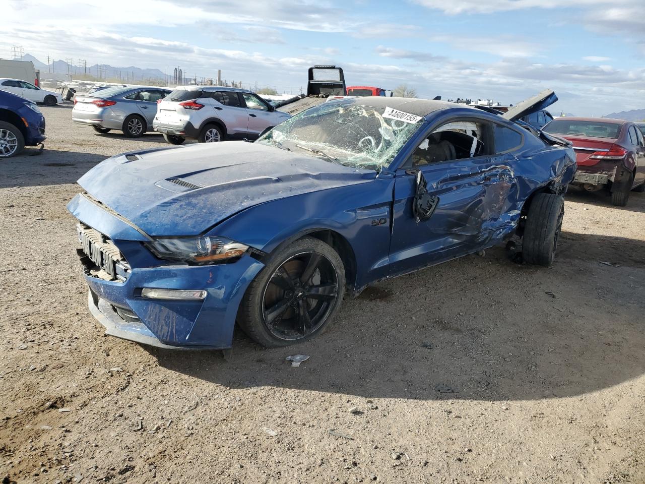 2022 FORD MUSTANG GT VIN:1FA6P8CF7N5121791