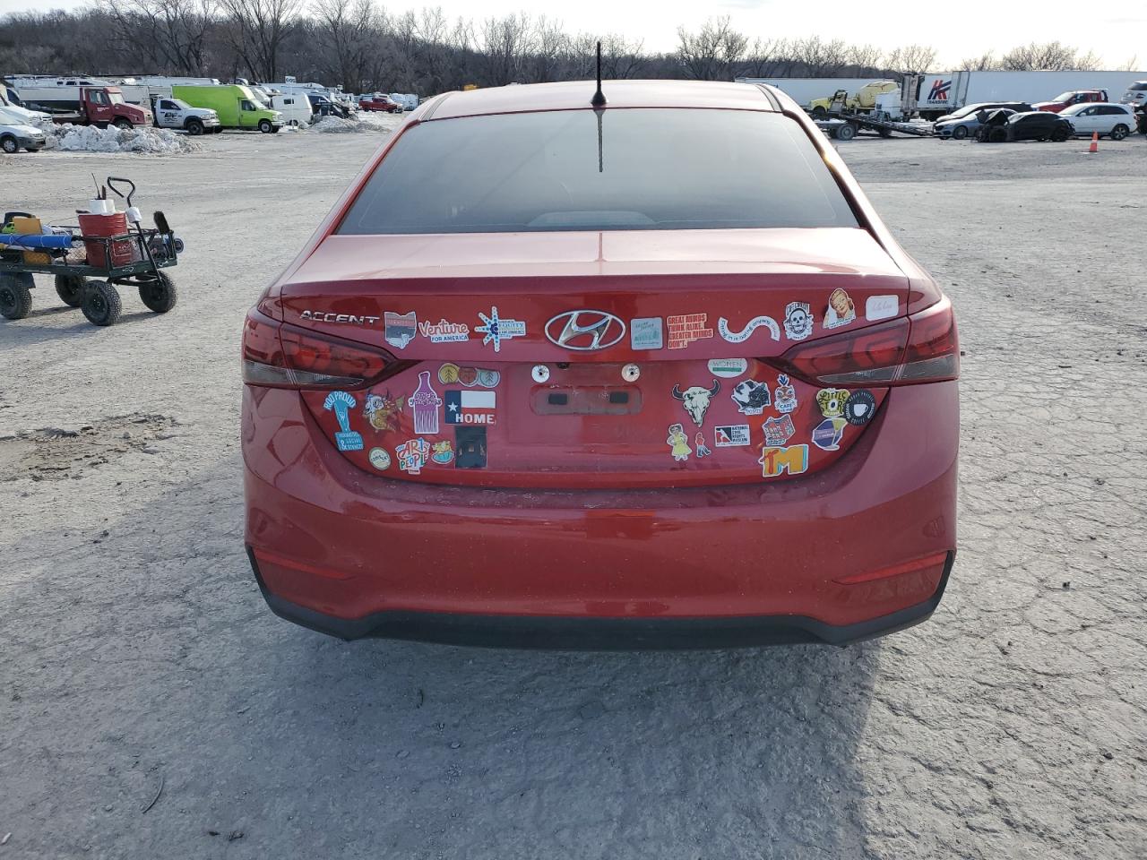 2022 HYUNDAI ACCENT SE VIN:3KPC24A64NE171673