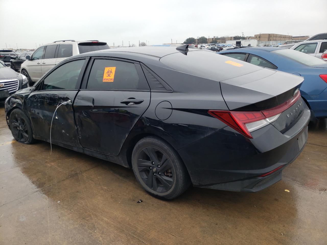 2022 HYUNDAI ELANTRA BLUE VIN:KMHLM4AJ7NU031595