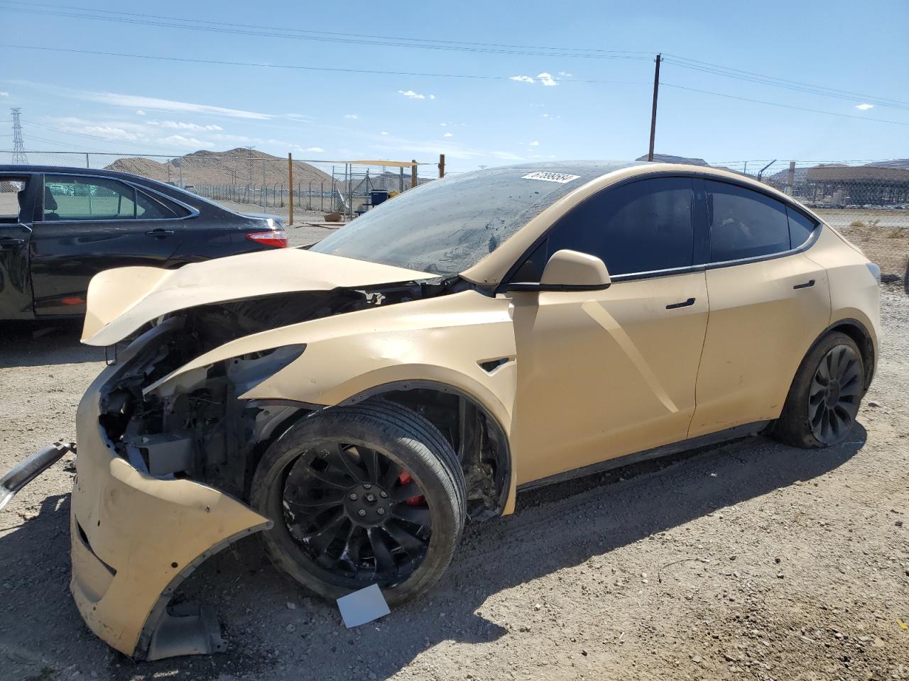 2022 TESLA MODEL Y  VIN:7SAYGDEF6NF339957