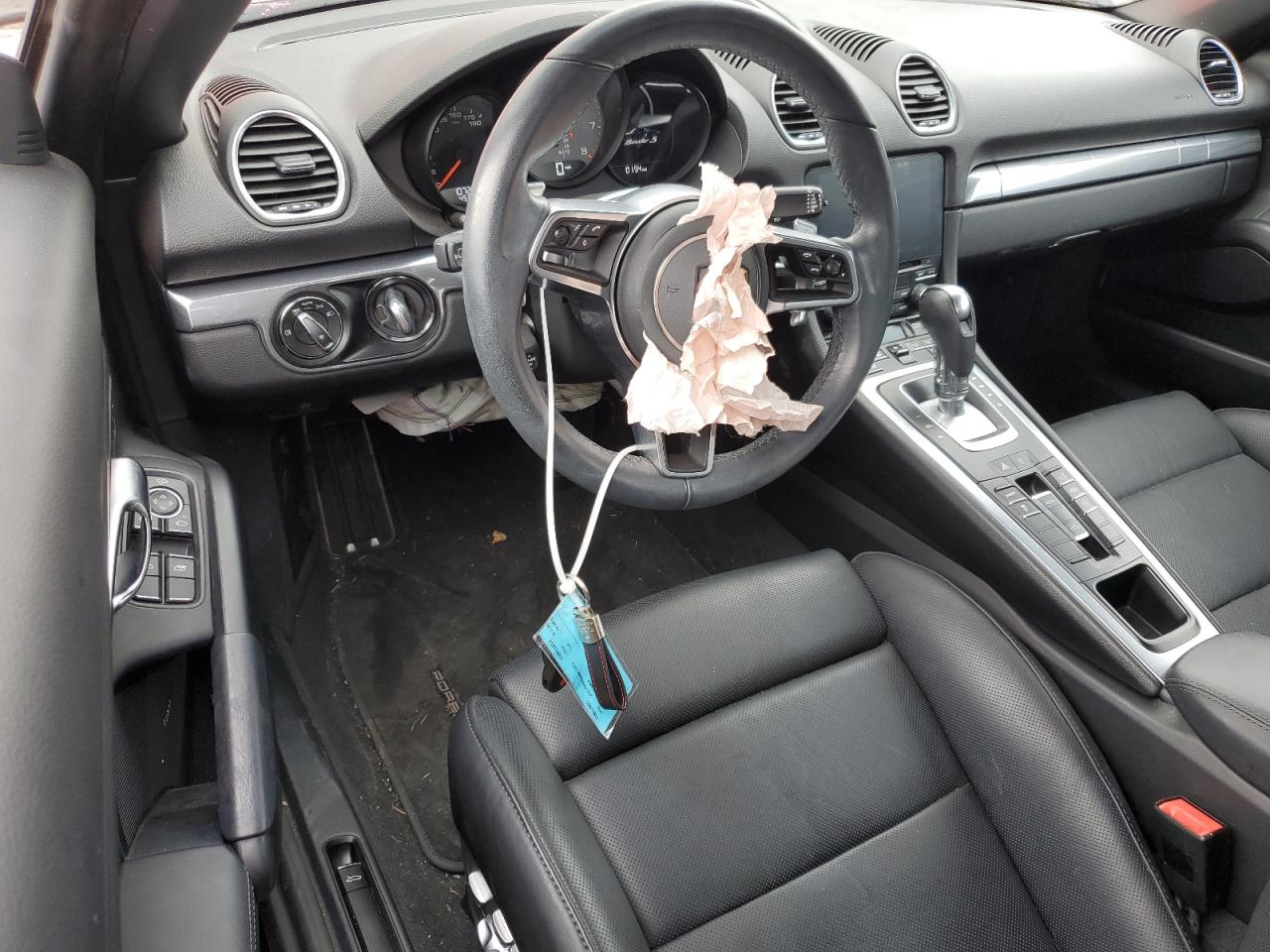 2022 PORSCHE BOXSTER S VIN:WP0CB2A85NS221192