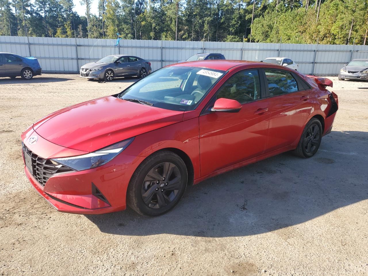 2022 HYUNDAI ELANTRA SEL VIN:5NPLM4AG7NH068326