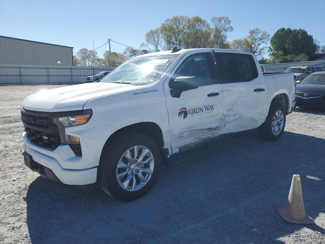 2023 CHEVROLET SILVERADO C1500 CUSTOM VIN:3GCPABEK3PG124075