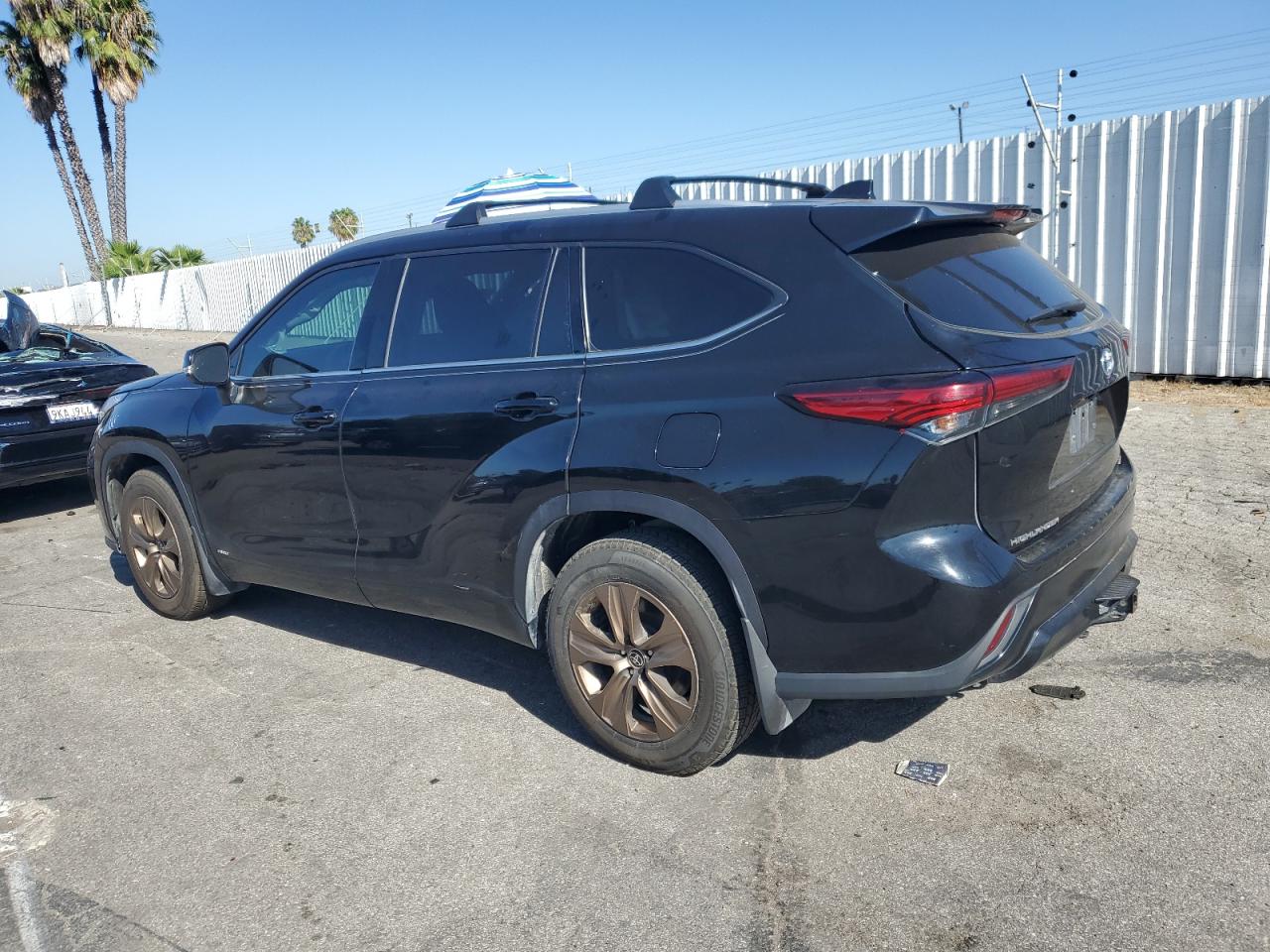 2022 TOYOTA HIGHLANDER HYBRID XLE VIN:5TDABRCH6NS543328