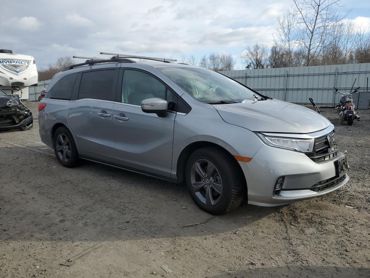 2022 HONDA ODYSSEY EX VIN:5FNRL6H57NB029909