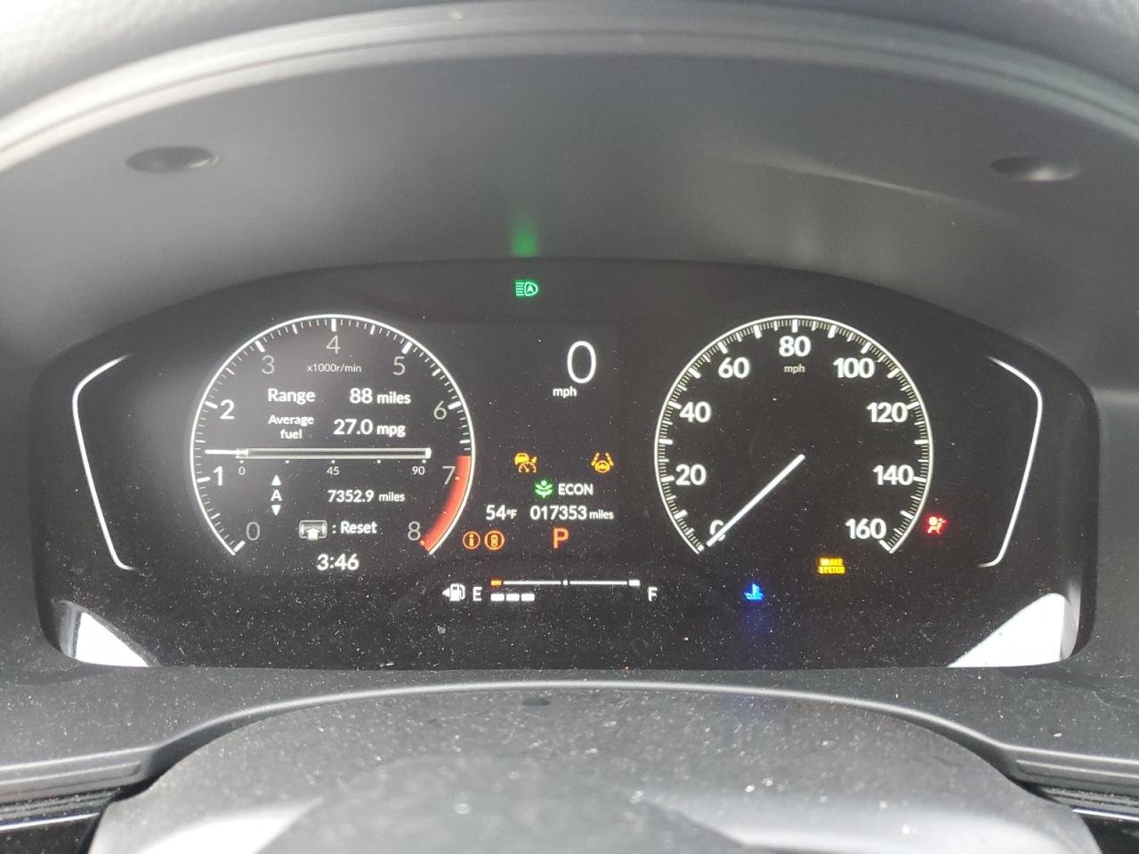 2023 HONDA CIVIC SPORT VIN:2HGFE2F55PH511107