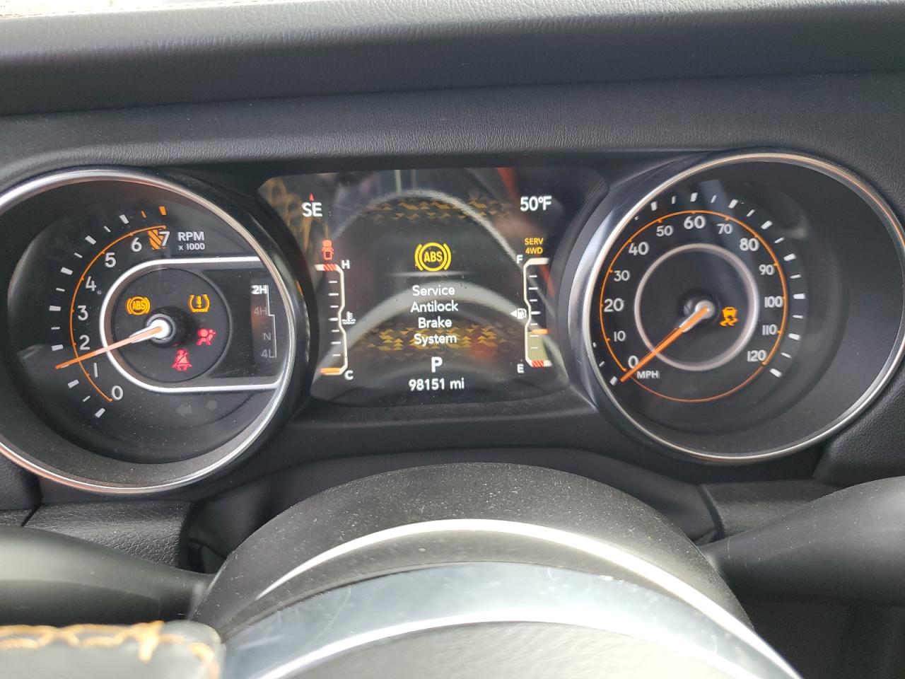 2022 JEEP GLADIATOR OVERLAND VIN:1C6HJTFG2NL129862