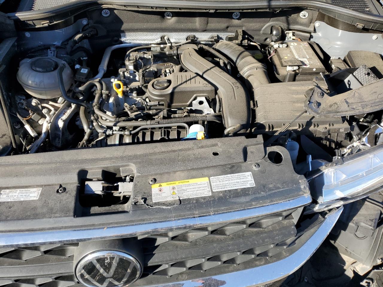 2022 VOLKSWAGEN TAOS SE IQ DRIVE VIN:3VVPX7B21NM023794