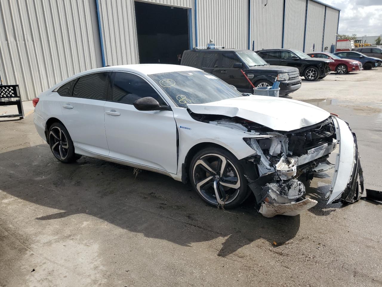 2022 HONDA ACCORD HYBRID SPORT VIN:1HGCV3F20NA043281