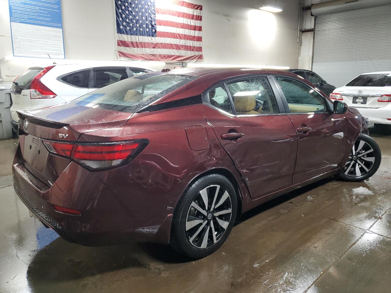 2022 NISSAN SENTRA SV VIN:3N1AB8CV7NY295053