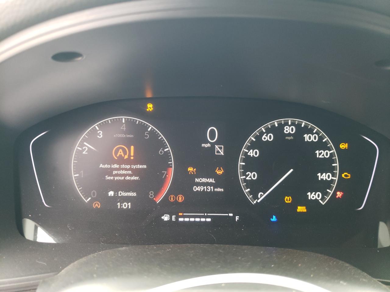 2022 HONDA CIVIC SPORT VIN:2HGFE2F56NH594043