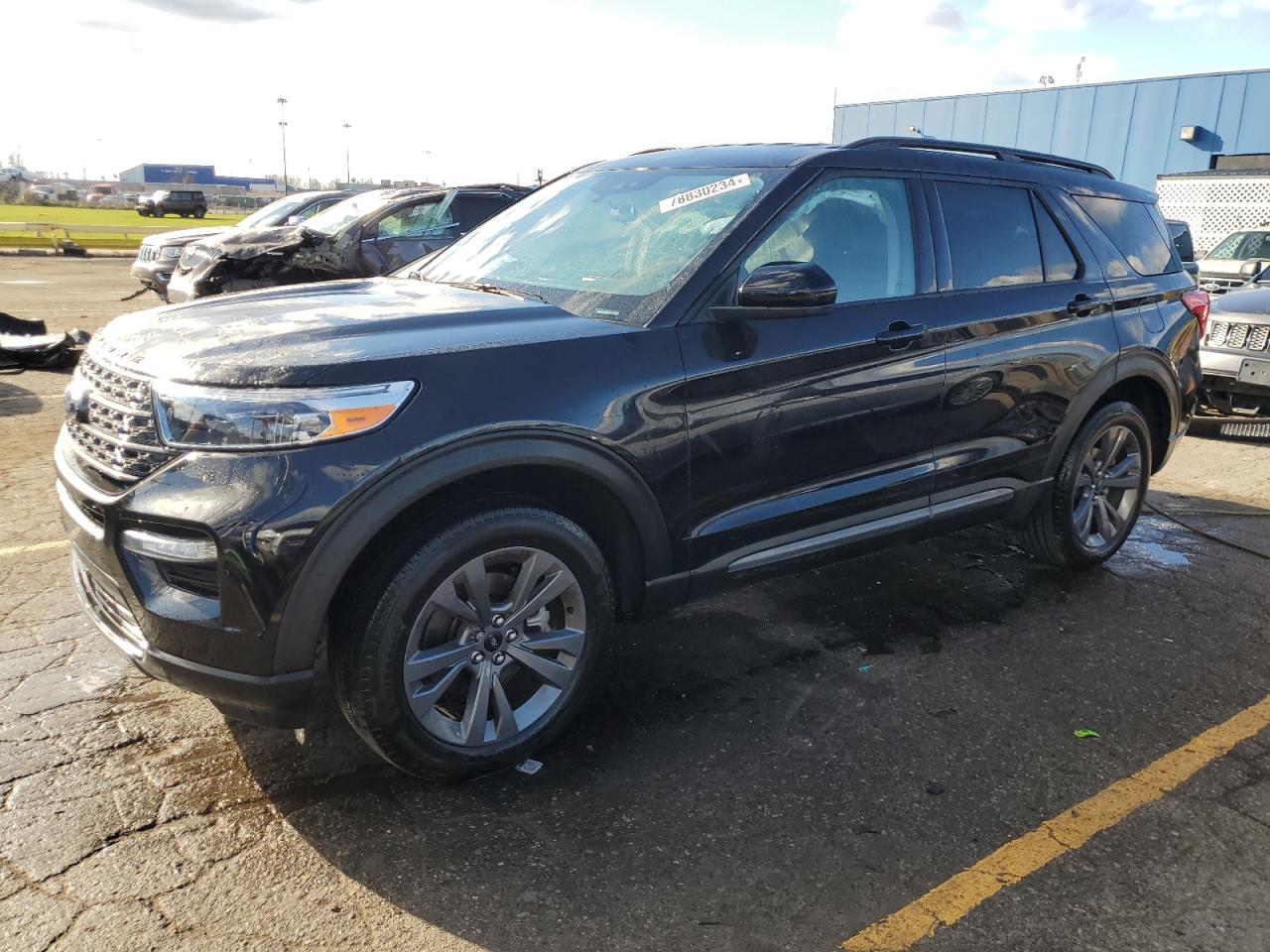 2023 FORD EXPLORER XLT VIN:1FMSK8DH9PGC15827