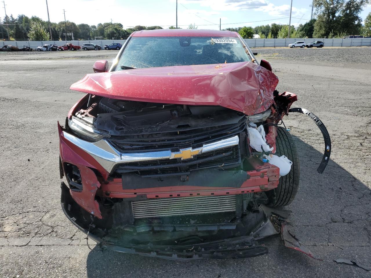 2022 CHEVROLET BLAZER 2LT VIN:3GNKBHR40NS123201