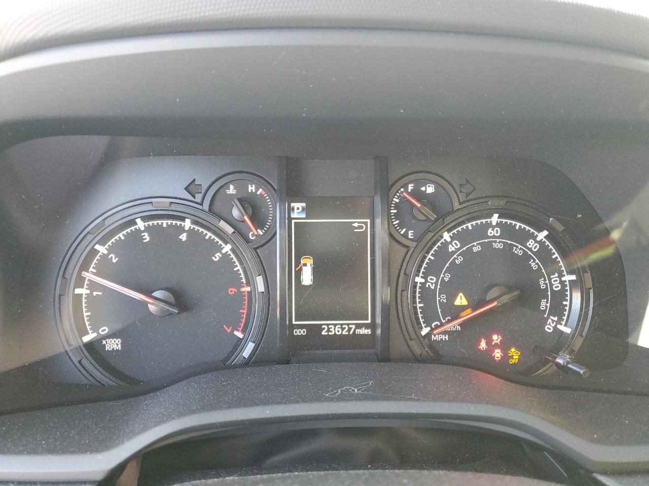 2022 TOYOTA 4RUNNER TRAIL VIN:JTETU5JR0N6075292
