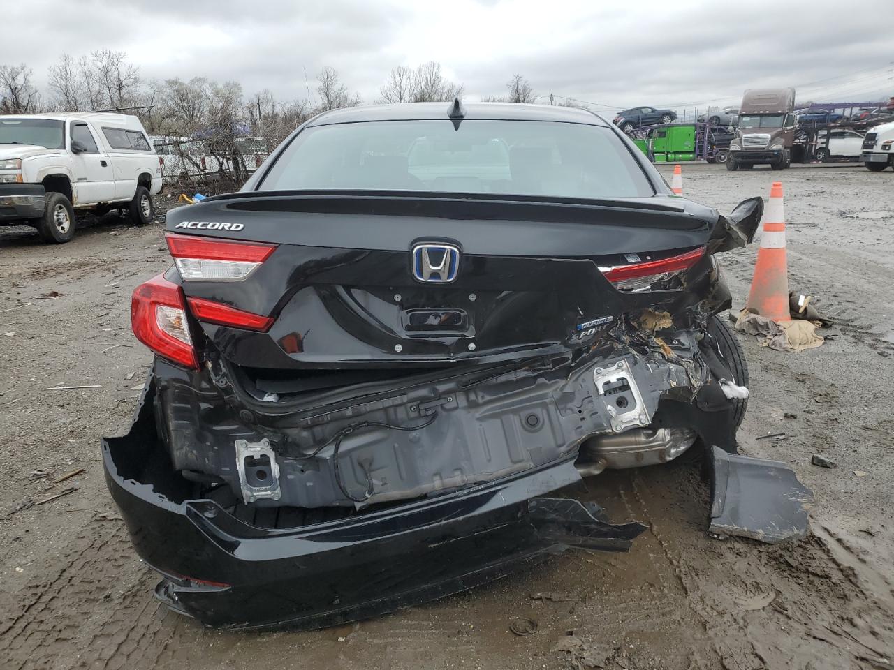 2022 HONDA ACCORD HYBRID SPORT VIN:1HGCV3F2XNA044180