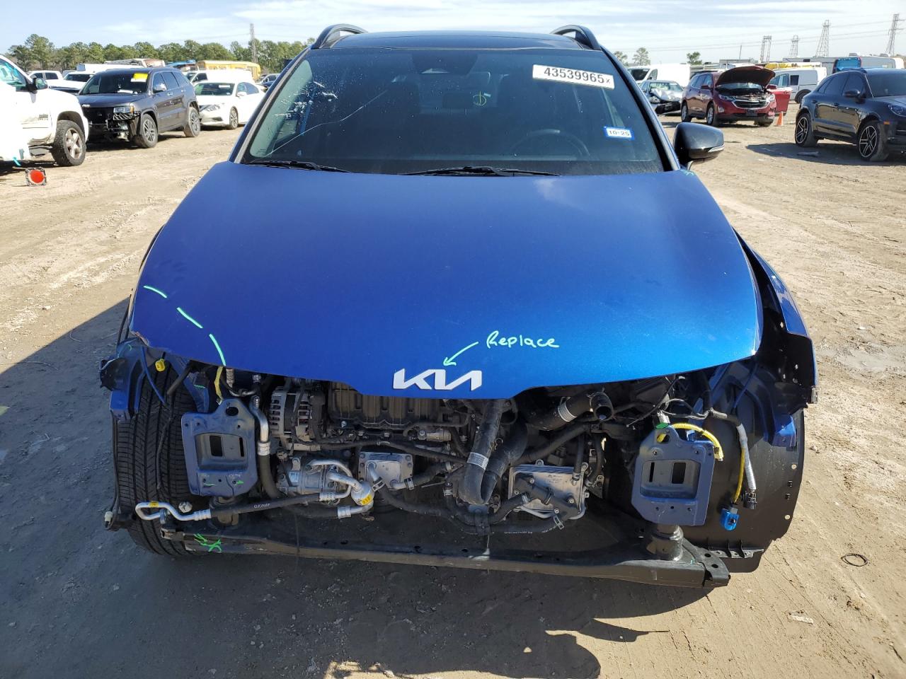 2023 KIA SPORTAGE X LINE VIN:5XYK6CAF5PG007574