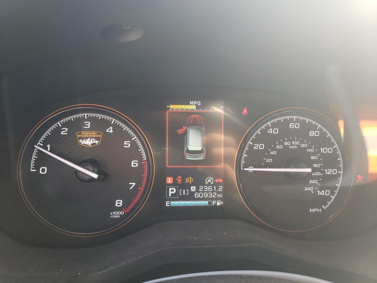 2022 SUBARU FORESTER WILDERNESS VIN:JF2SKAMCXNH415124