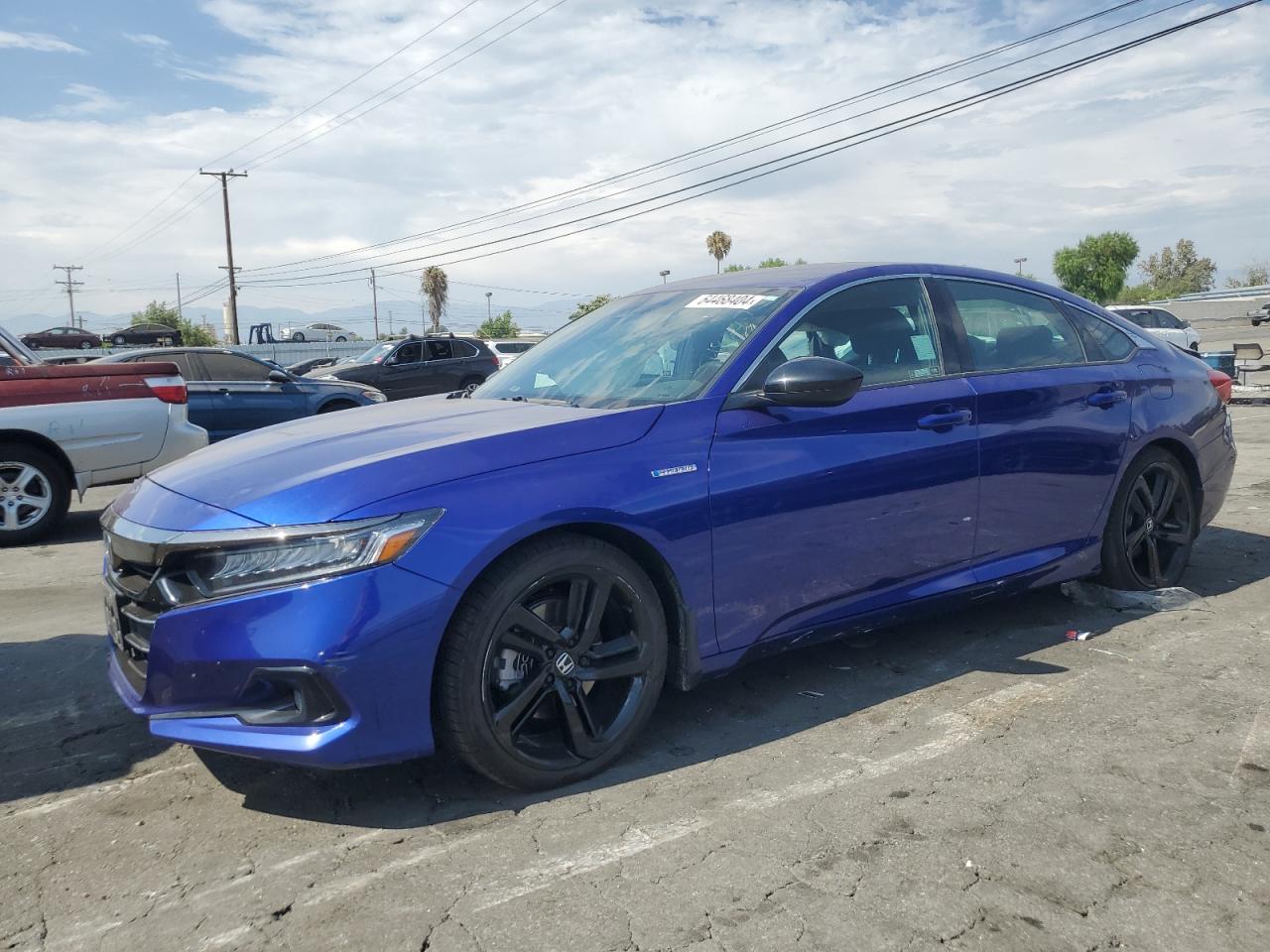 2022 HONDA ACCORD HYBRID SPORT VIN:1HGCV3F29NA006505