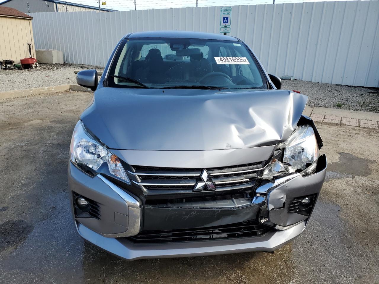 2022 MITSUBISHI MIRAGE G4 ES VIN:ML32FUFJ8NHF05636