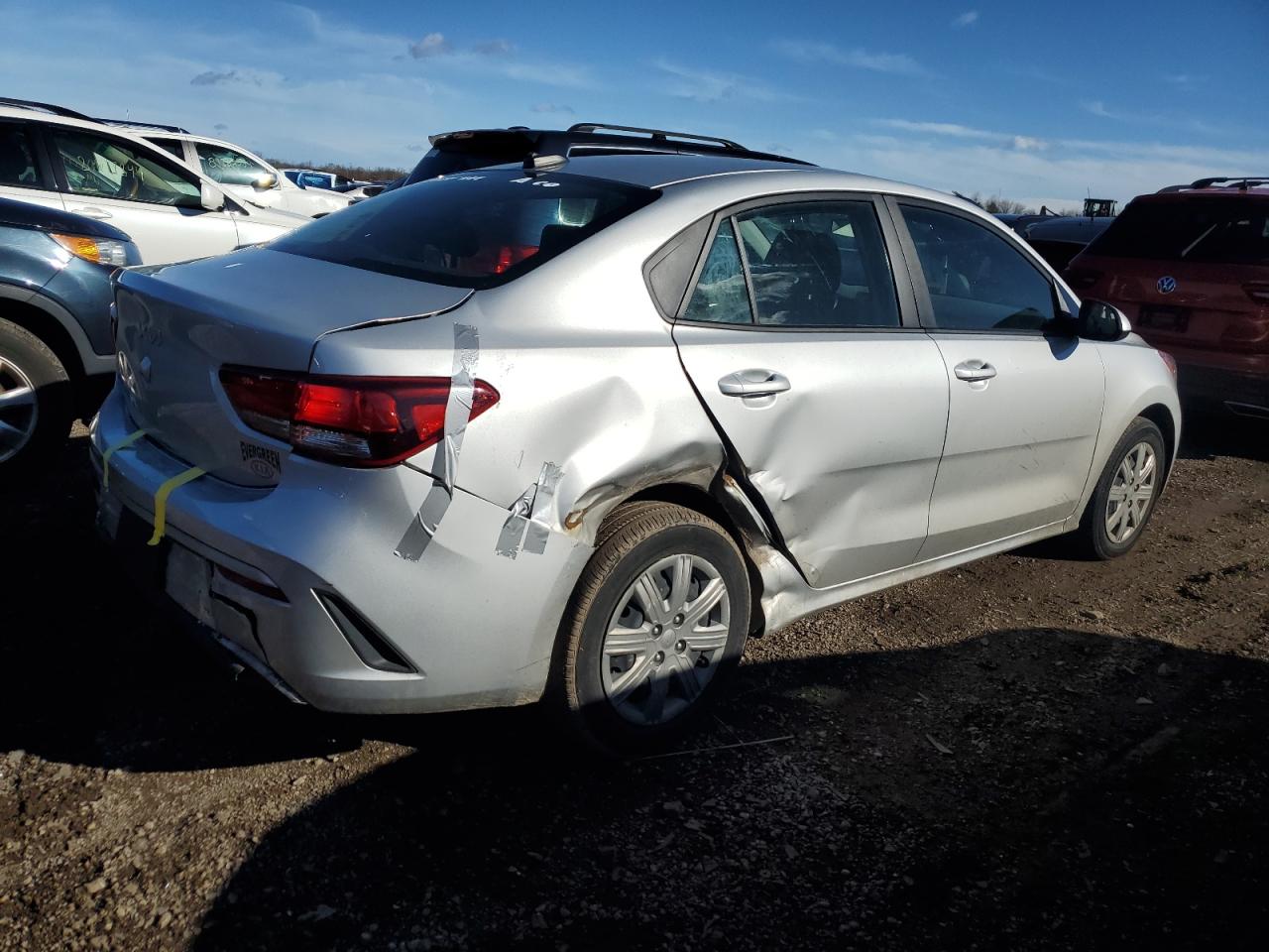 2022 KIA RIO LX VIN:3KPA24AD0NE437230