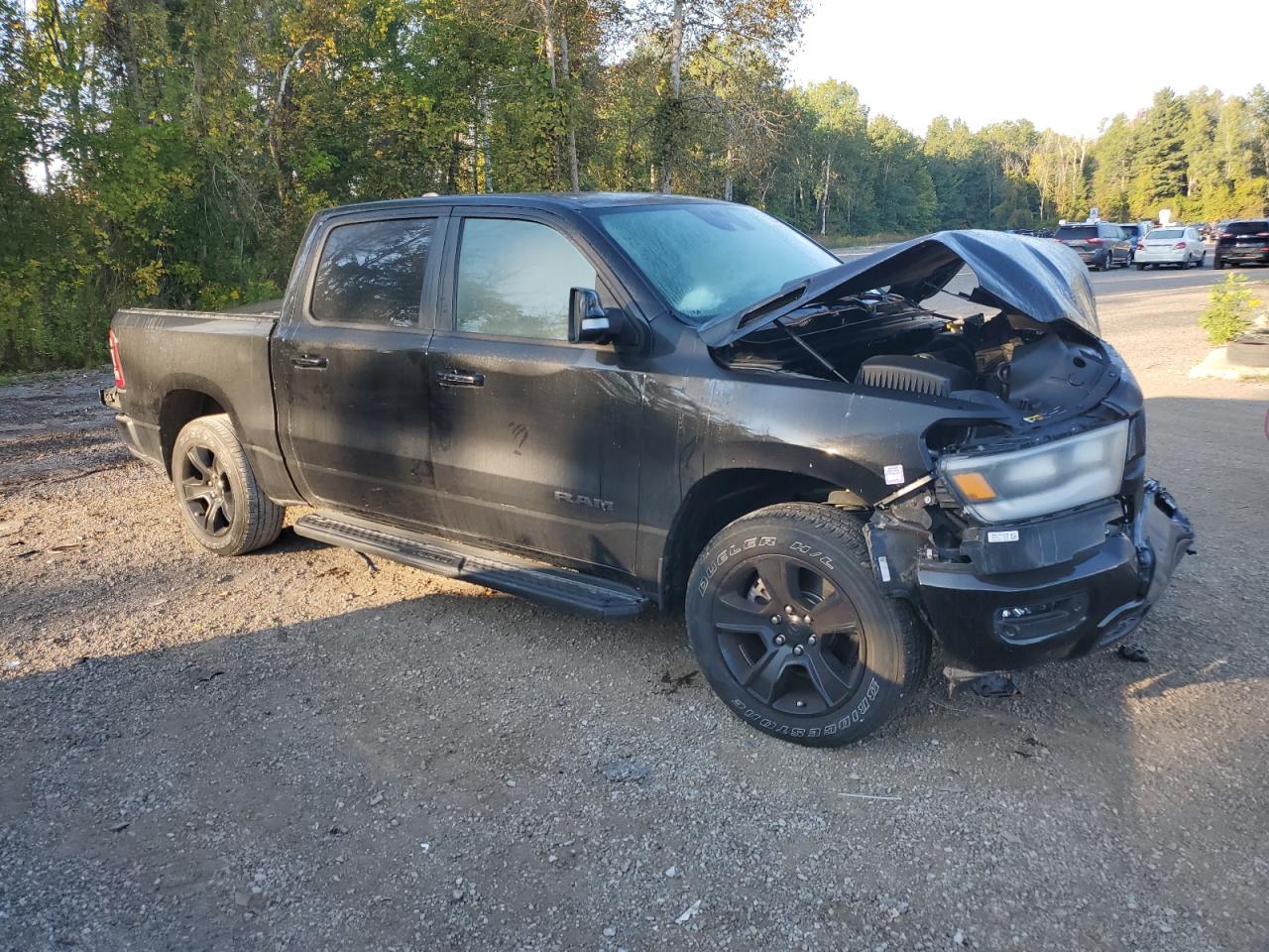 2022 RAM 1500 SPORT VIN:1C6SRFVT5NN326432