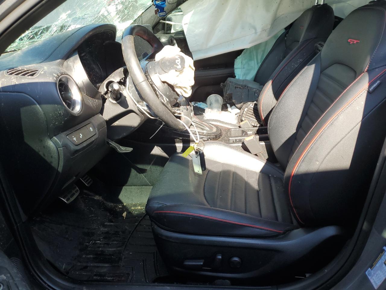 2022 KIA FORTE GT VIN:3KPF44AC5NE485619