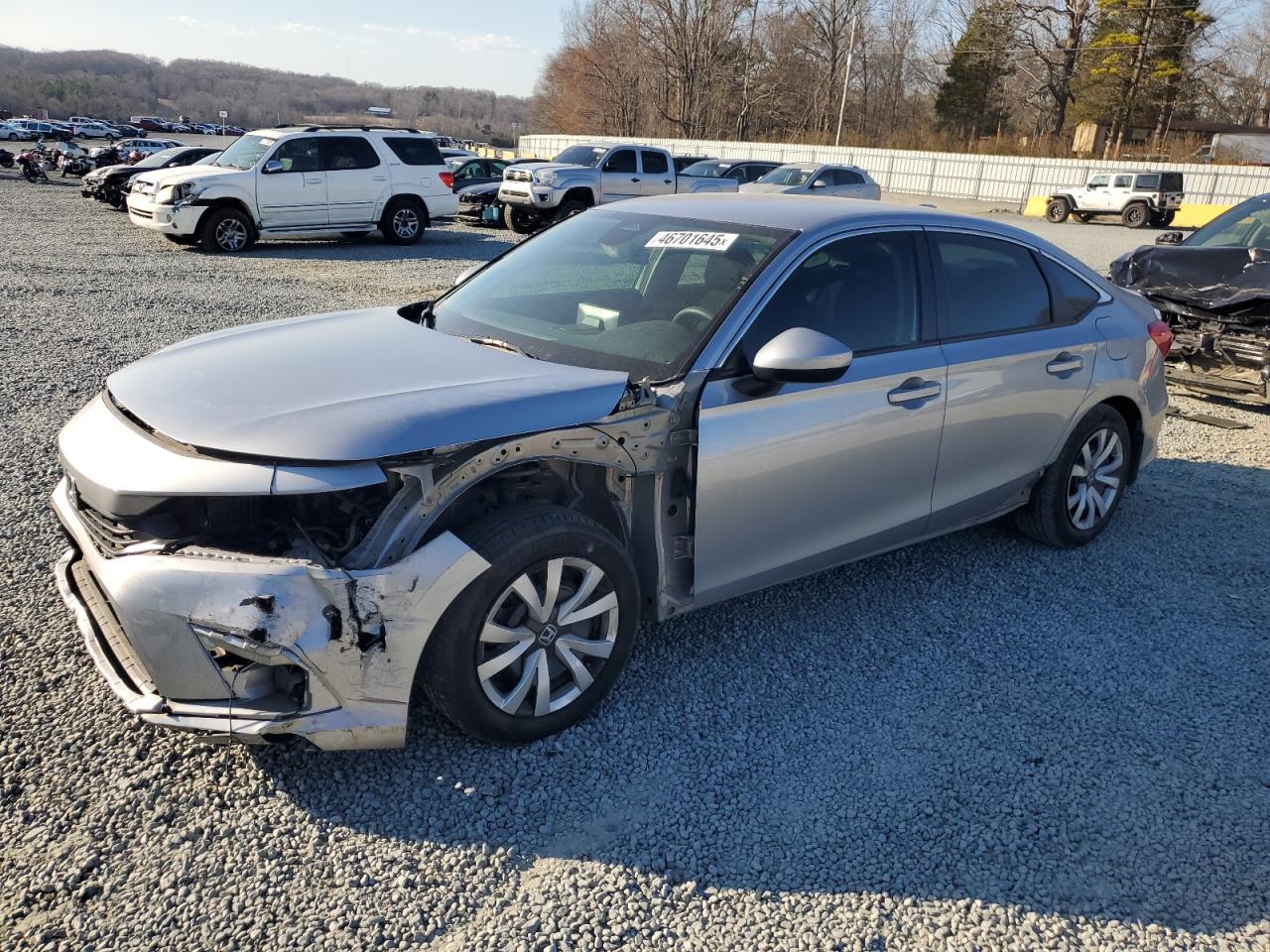 2023 HONDA CIVIC LX VIN:2HGFE2F2XPH536588