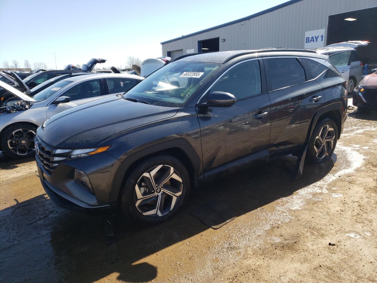2022 HYUNDAI TUCSON SEL VIN:5NMJF3AE6NH128992