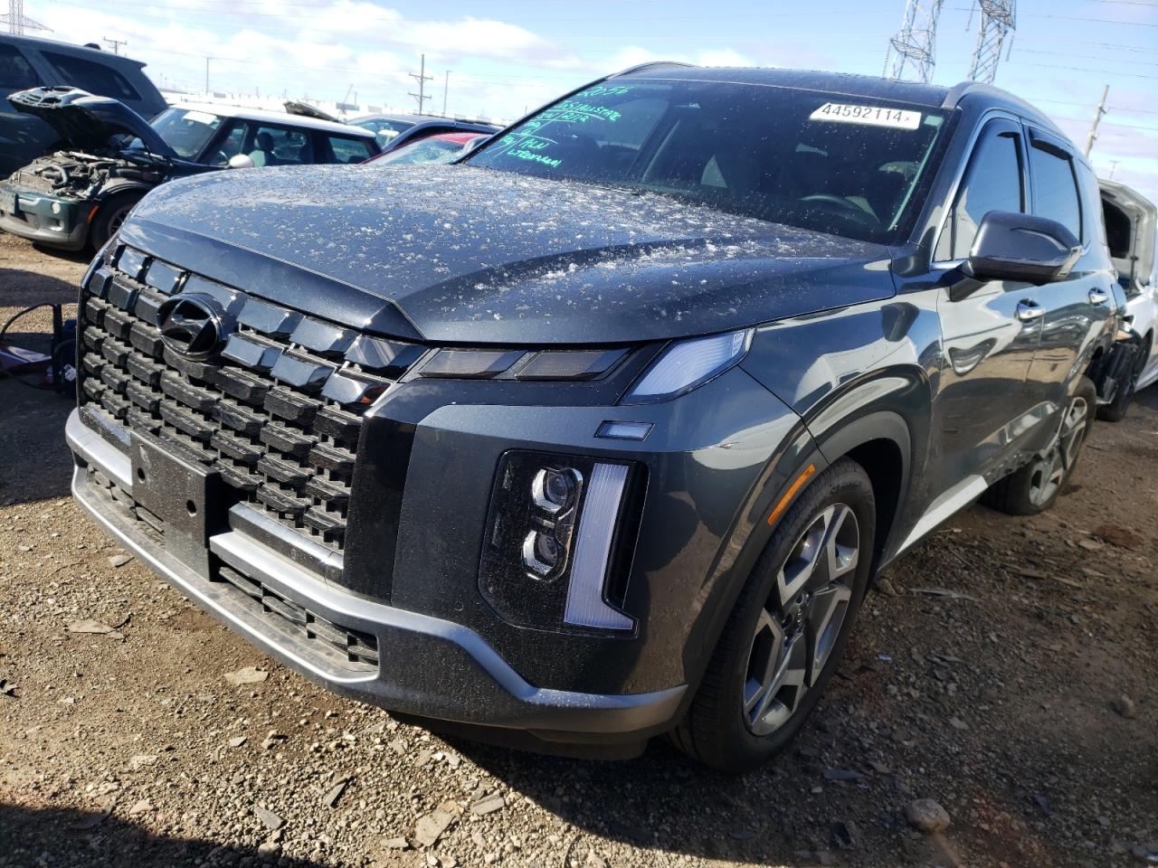 2023 HYUNDAI PALISADE SEL PREMIUM VIN:KM8R4DGEXPU638565