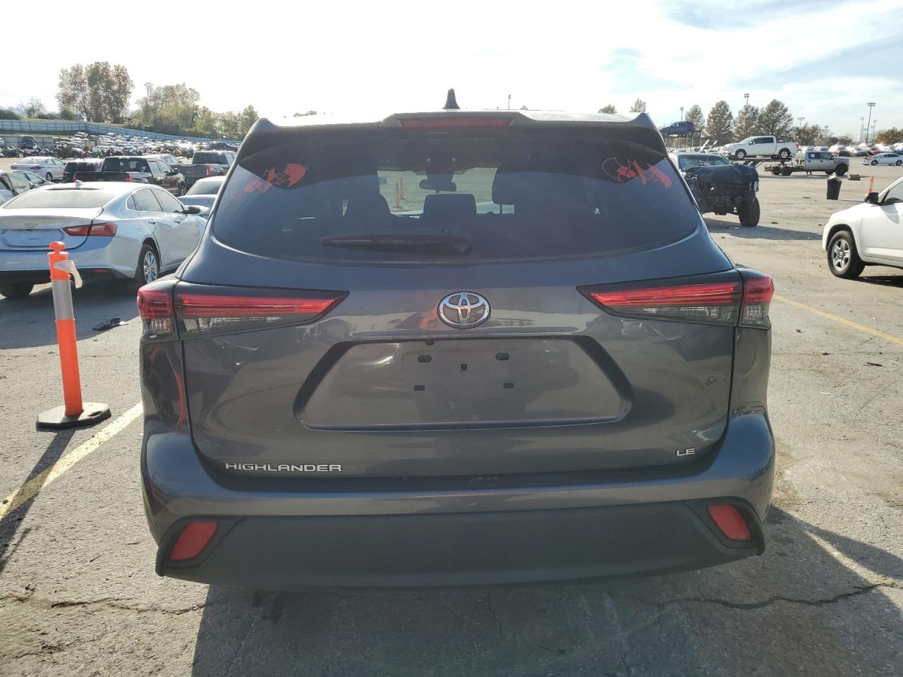 2022 TOYOTA HIGHLANDER L VIN:5TDZZRAH3NS102886