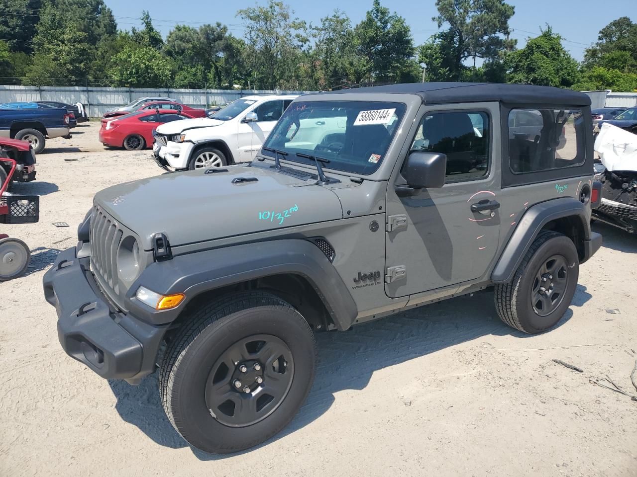 2023 JEEP WRANGLER SPORT VIN:1C4HJXAG4PW668721