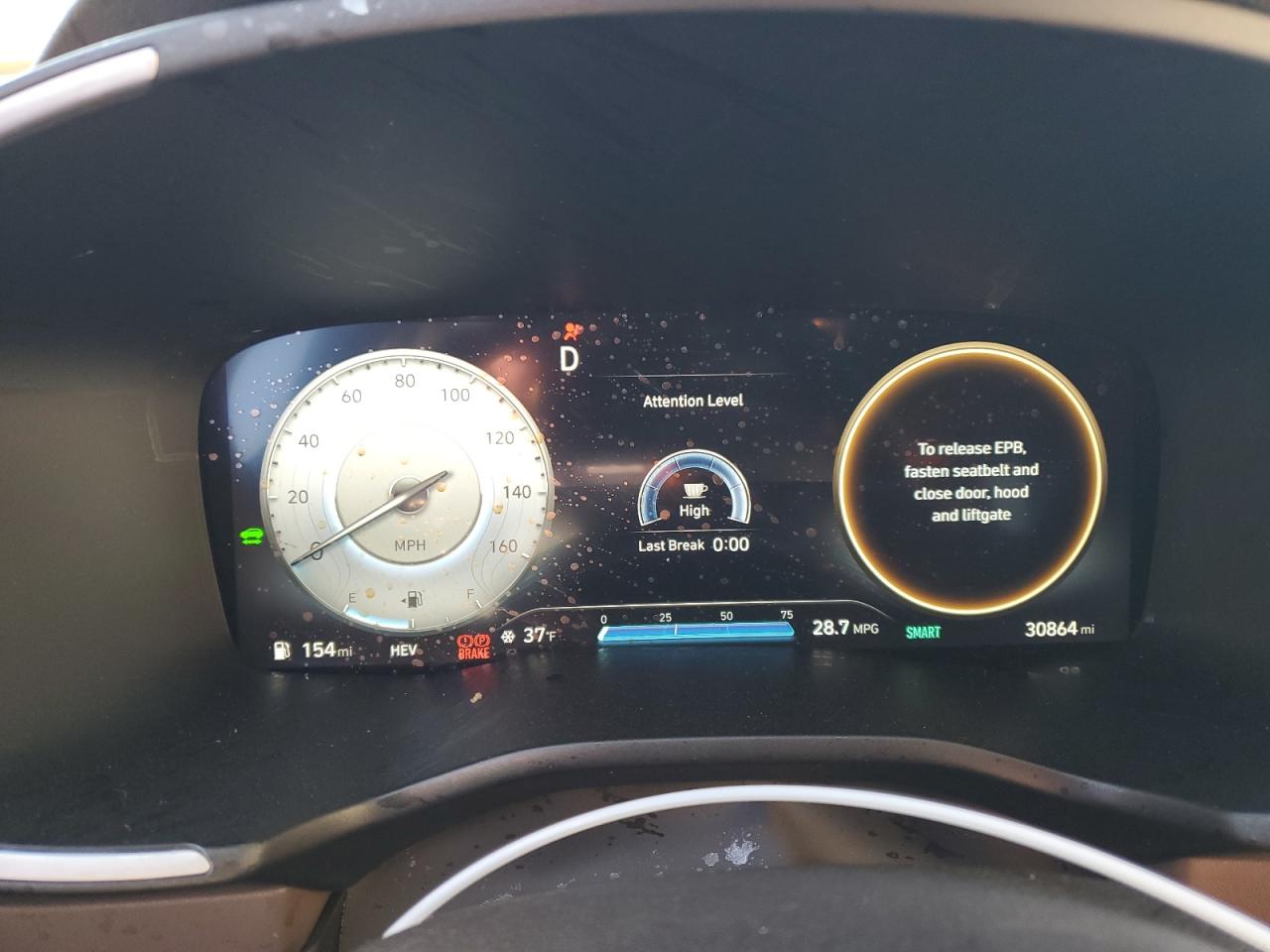 2022 HYUNDAI SANTA FE SEL VIN:KM8S6DA27NU052462