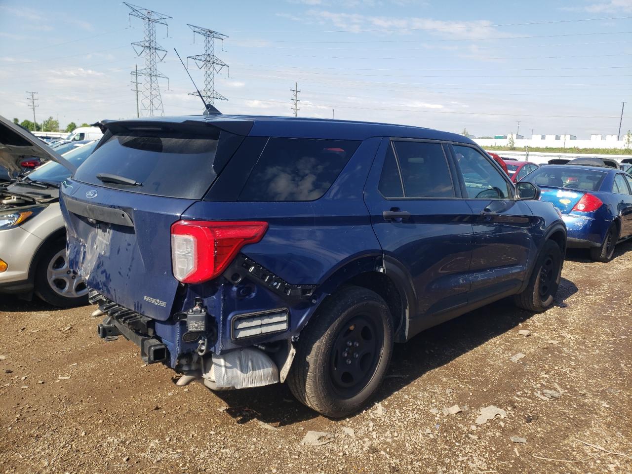 2023 FORD EXPLORER POLICE INTERCEPTOR VIN:1FM5K8AB6PGB86056