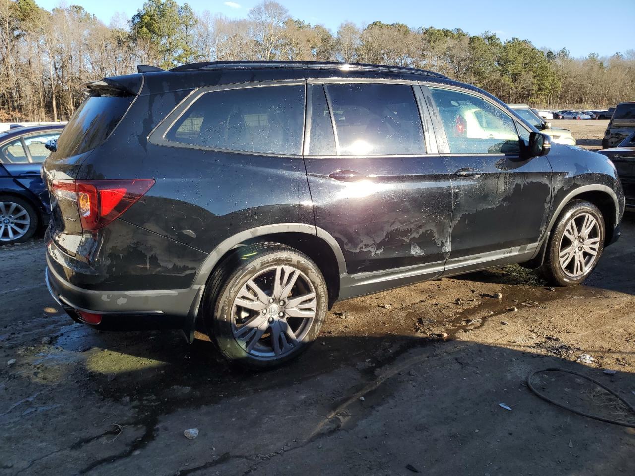 2022 HONDA PILOT SPORT VIN:5FNYF5H31NB007268