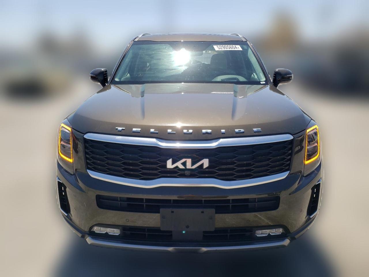 2022 KIA TELLURIDE SX VIN:5XYP5DHC3NG267608