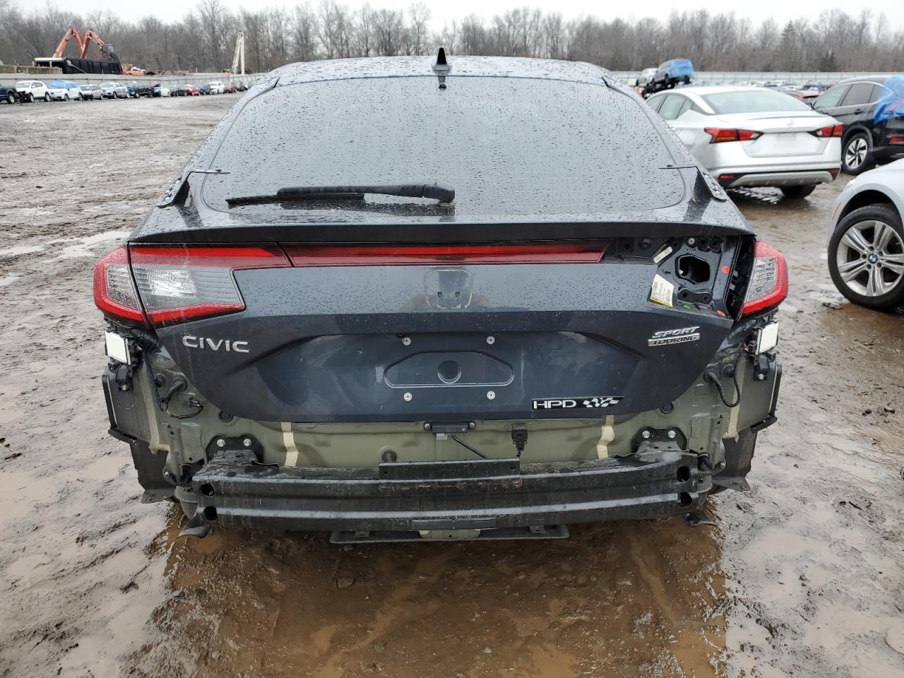 2022 HONDA CIVIC SPORT TOURING VIN:19XFL1H85NE006098