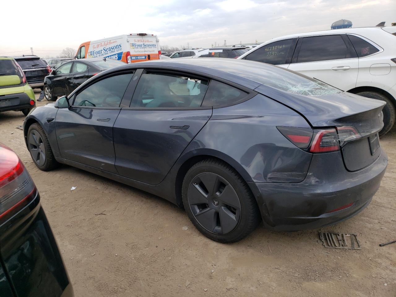 2022 TESLA MODEL 3  VIN:5YJ3E1EBXNF238008