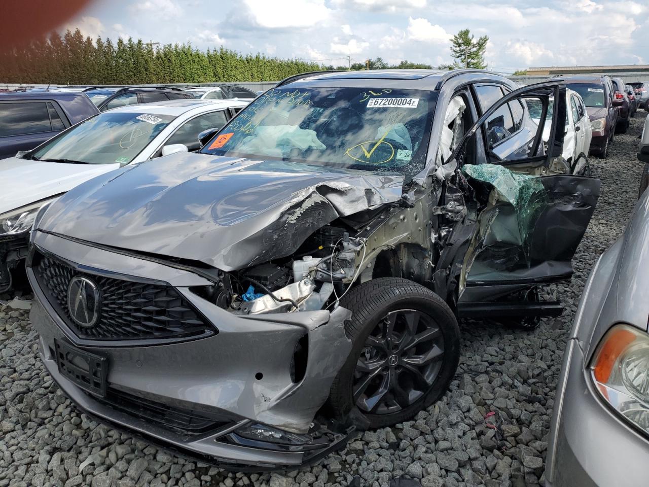 2023 ACURA MDX A-SPEC VIN:5J8YE1H09PL024998