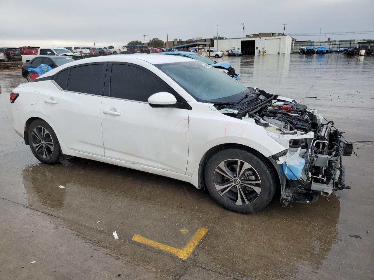 2022 NISSAN SENTRA SV VIN:3N1AB8CV3NY287273