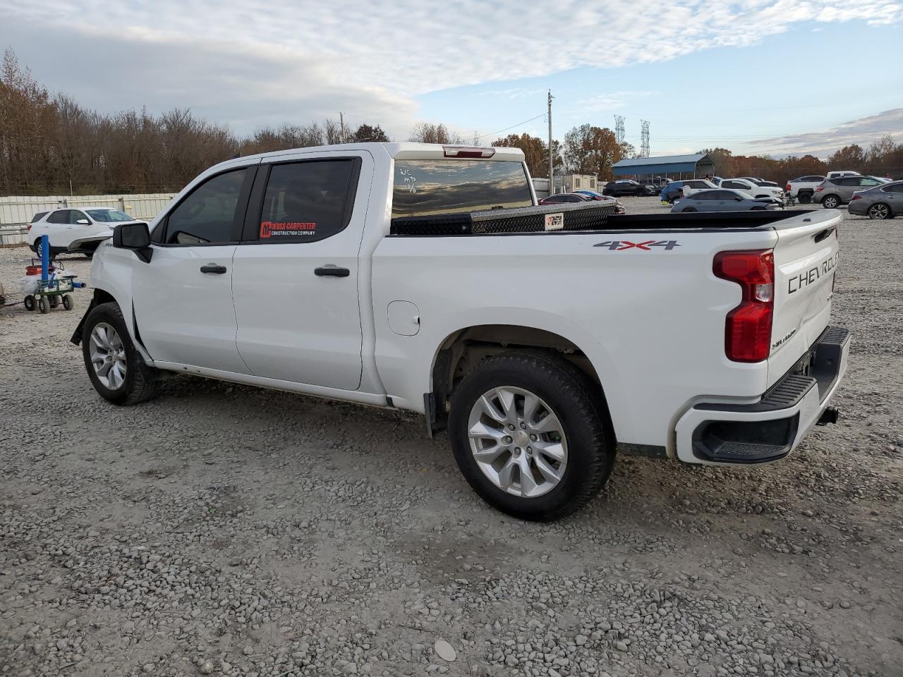 2022 CHEVROLET SILVERADO K1500 CUSTOM VIN:1GCPDBEK6NZ532753
