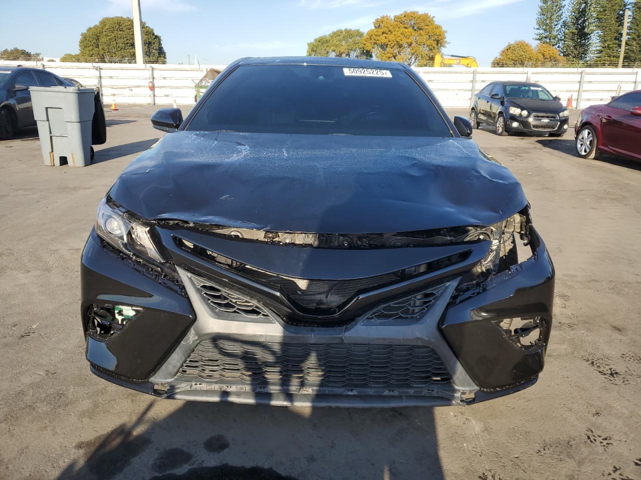 2022 TOYOTA CAMRY TRD VIN:4T1KZ1AK8NU071673