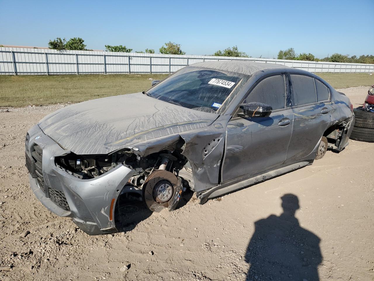 2024 BMW M3 COMPETITION VIN:WBS43AY05RFS18375