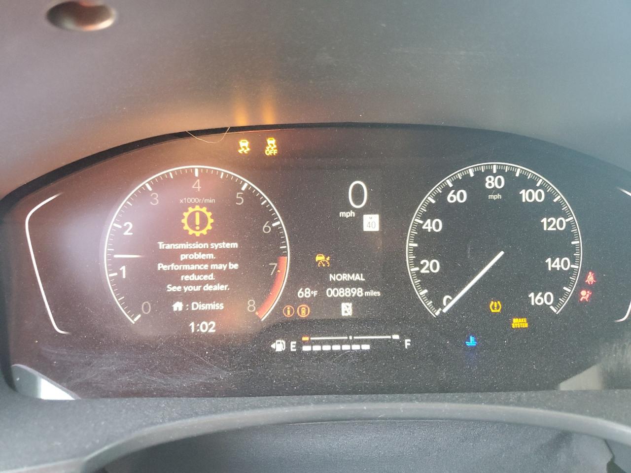 2024 HONDA CIVIC SPORT VIN:19XFL2H88RE029192