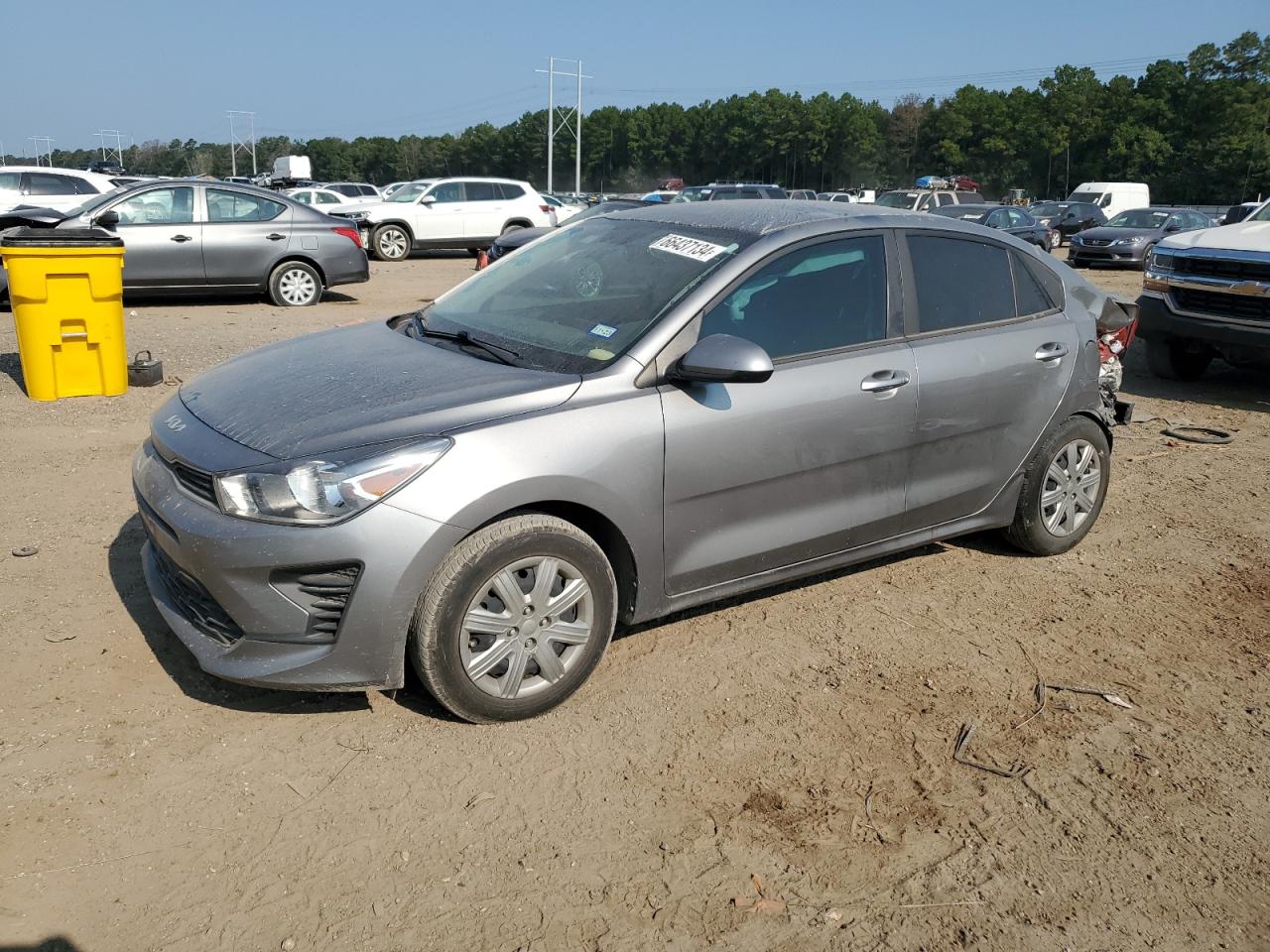 2022 KIA RIO LX VIN:3KPA24AD2NE439075