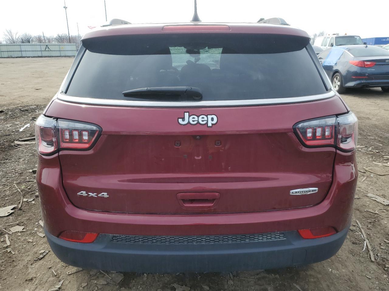 2022 JEEP COMPASS LATITUDE LUX VIN:3C4NJDFB8NT175979