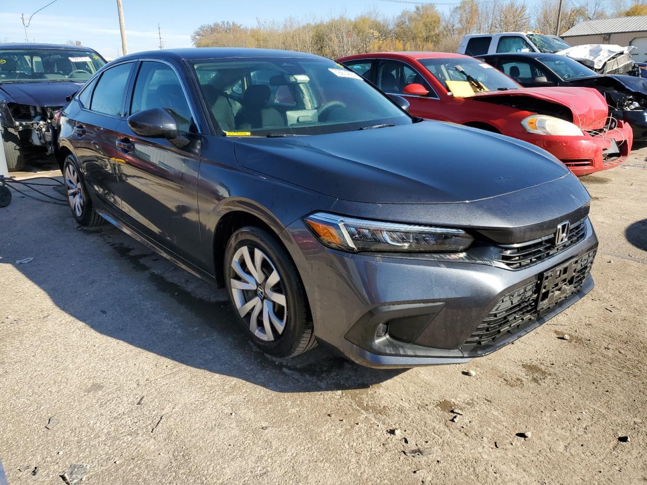 2022 HONDA CIVIC LX VIN:2HGFE2F25NH516570