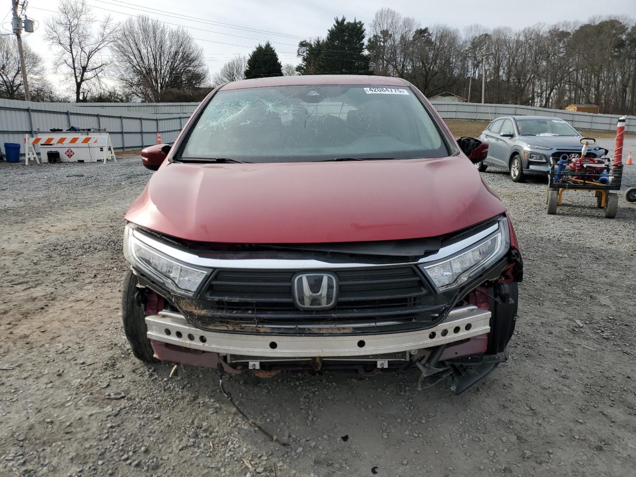 2022 HONDA ODYSSEY EXL VIN:5FNRL6H78NB043545